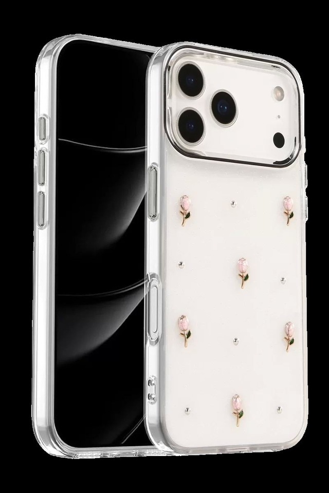 Apple İphone 17 Pro Fiyonk Desenli Kapak - Desen 6