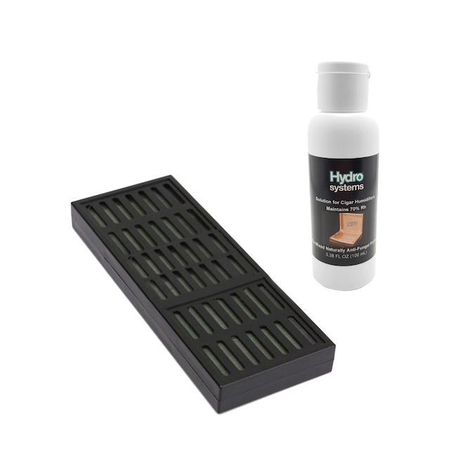 Siyah Büyük Puro Nemlendirici Jel Solüsyon Seti Humidifer Hu05syx