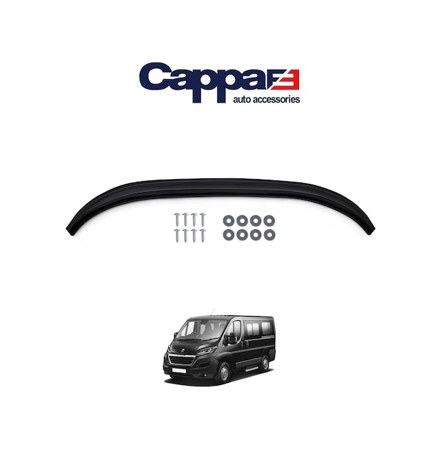 Cappafe Peugeot Boxer Ön Tampon Lip Eki Karlık Abs Piano Black N11.7561