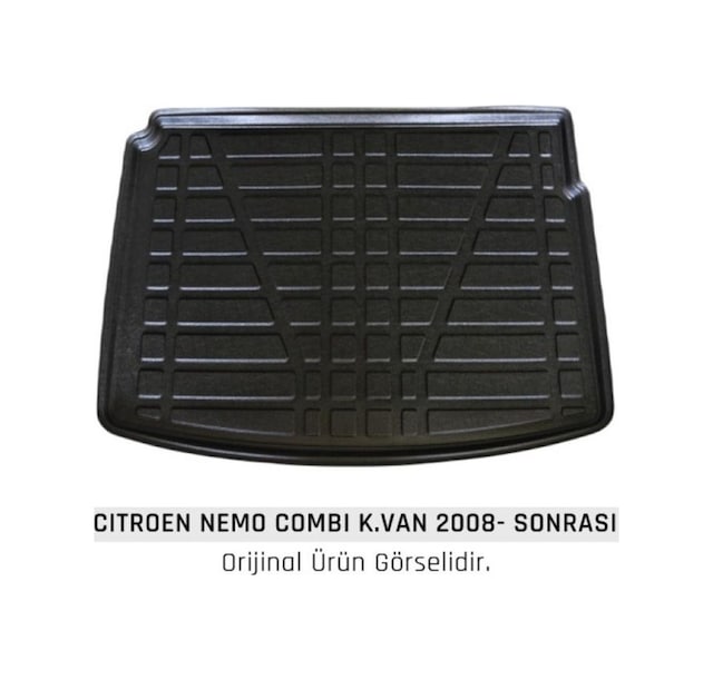 Bagaj Havuzu Citroen Nemo Combimix 2008-2021 Siyah