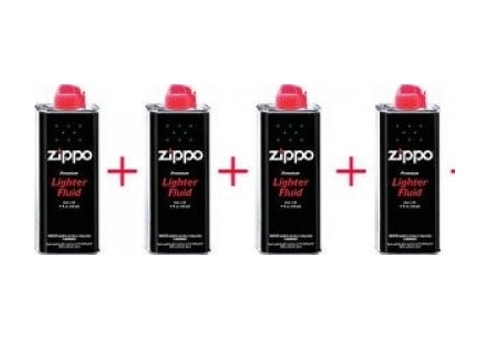 Zippo Benzini Çakmak Yakıtı 4 Adet