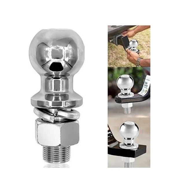 Çeki Topuzu 5000lbs 50mm Krom Civatalı