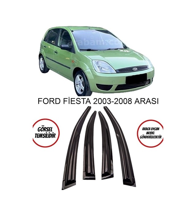 Balp Ford Fiesta 4'lü Cam Rüzgarlığı 2003-2008 Arası