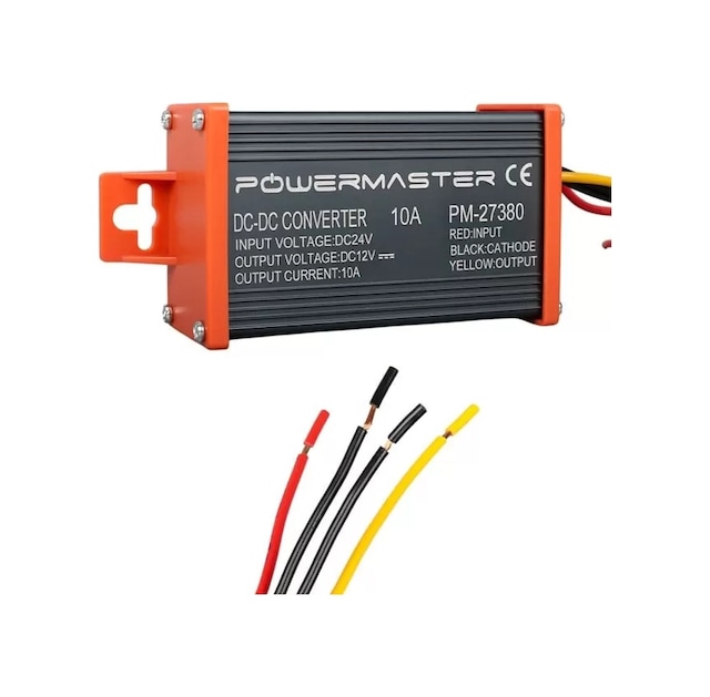 Sh Powermaster Pm-27380 24v Dc 12v Dc 10 Amper Oto Konvertör Najmaddin