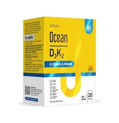 Ocean D3K2 Damla Takviye Edici Gıda 20 ML