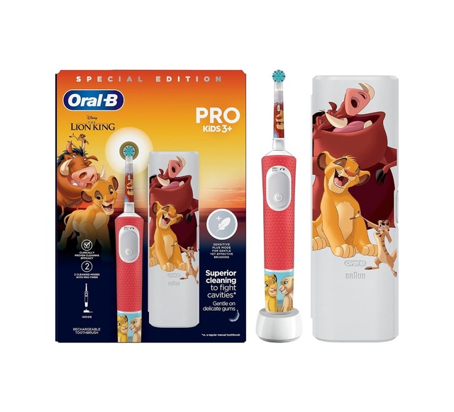 Ayrex Oral-b Pro Kids The Lion King Şarjlı Diş Fırçası