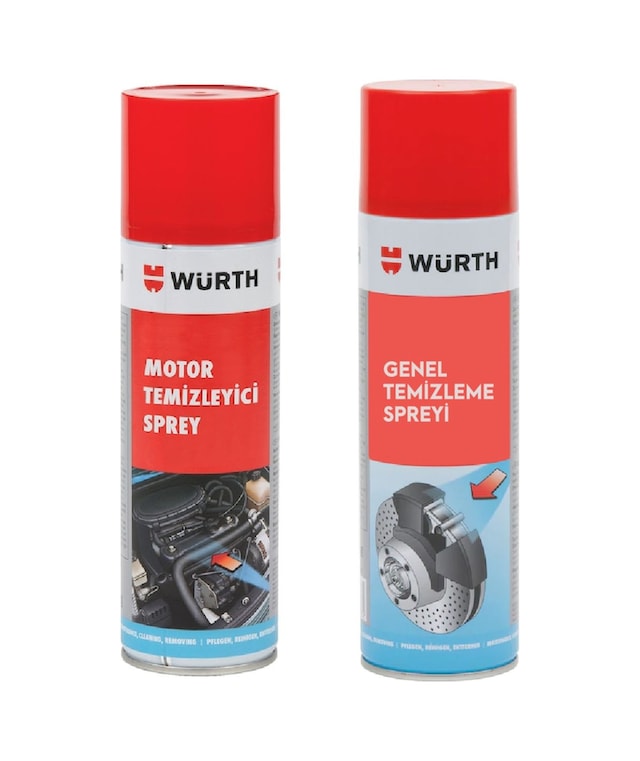 Motor Temizleyici 500 Ml + Fren Balata Spreyi 500 Ml