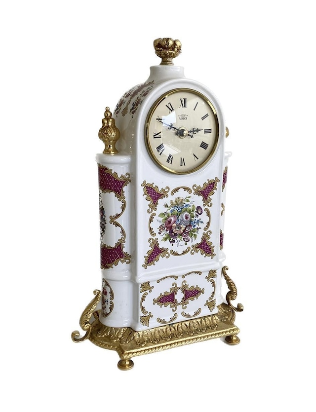 Mignon Decore J'limoges Ala Main Antika Porselen Masa Saati Teşhir Ürün
