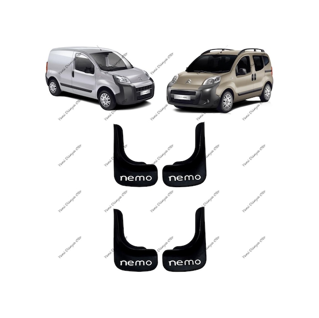 Citröen Nemo 4lü Paçalık, Çamurluk, Tozluk CIT1UX018