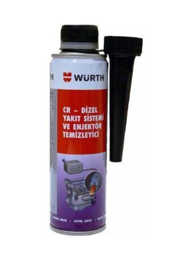 Würth Cr - Dizel Yakıt Sistemi Ve Enjektör Temizleyici 300 Ml