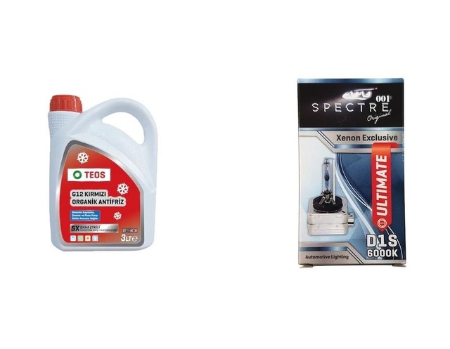 Kırmızı Antifriz + D1s 6000k Xenon N11.1332