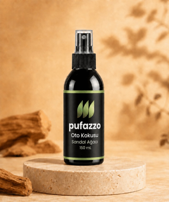 Pufazzo Sprey Oto Kokusu 150 Ml - Sandal Ağacı