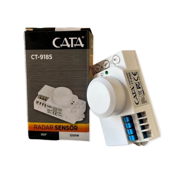 Ct-9185 360 Derece Radar Hareket Sensör 1200w