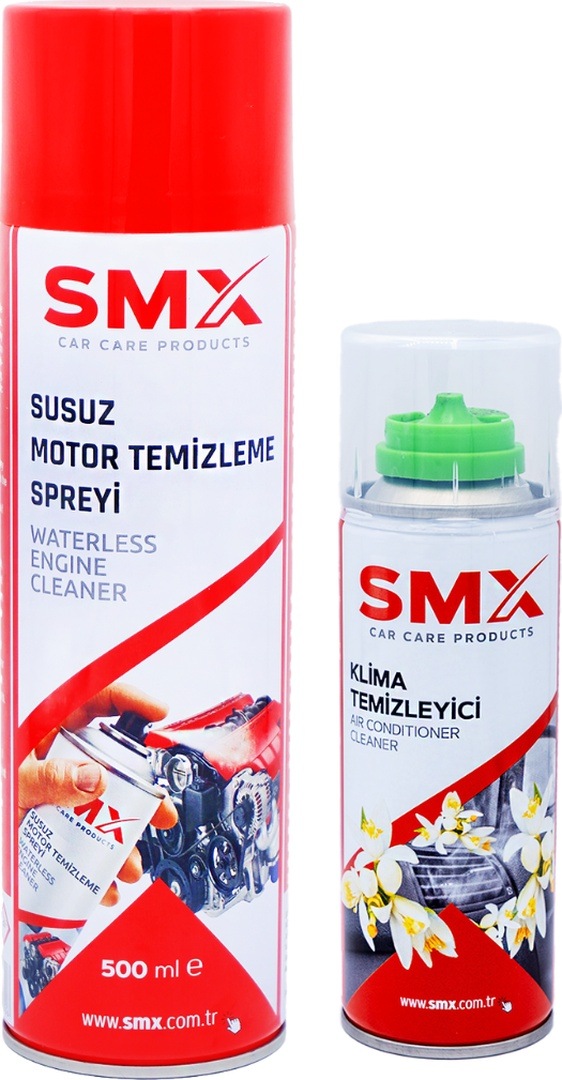 Susuz Motor Temizleme Spreyi 500 Ml+ Klima Temizleyici 200 Ml