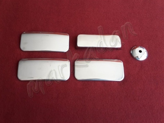 Db Chrome Ford Transit Kapı Kolu Nikelajı 2003-2013 4 Kapı 5 Parç