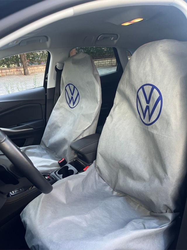 Baskılı Koltuk Kılıfı 2 Li Takım Volkswagen Logolu