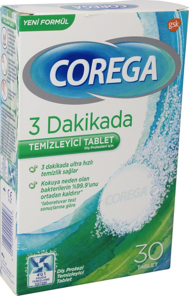 Temızleyıcı Tablet 30 Lu