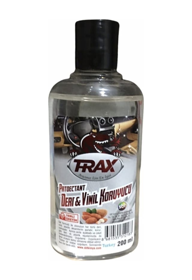 Trax Deri & Vinil Koruyucu Badem Yağı 200 Ml