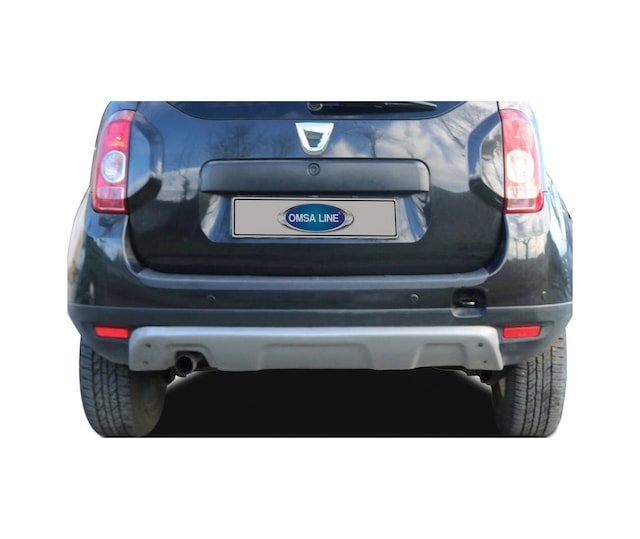 Dacia Duster Difüzör Arka Tampon Altı Gri Plastik 2010-2018 Arası