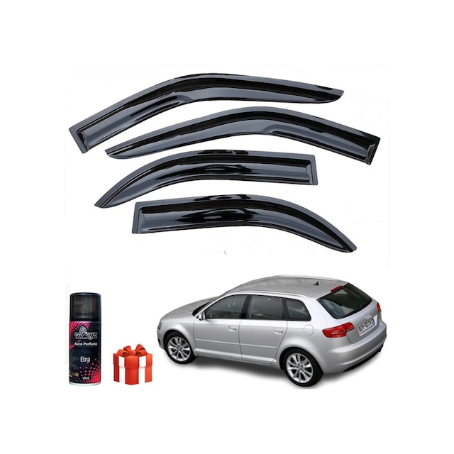 Audi A3 Mügen Cam Rüzgarlığı Hb 2004-2013 Arası 4 Lü Takım+koku