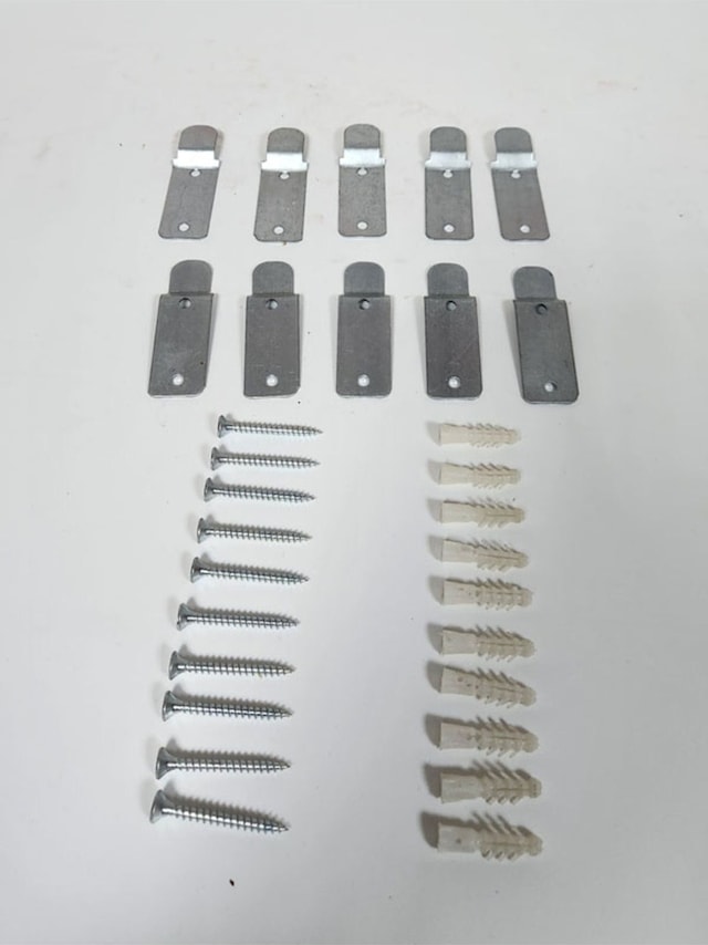10 Adet Yangın Tüpü Askı Aparatı Metal