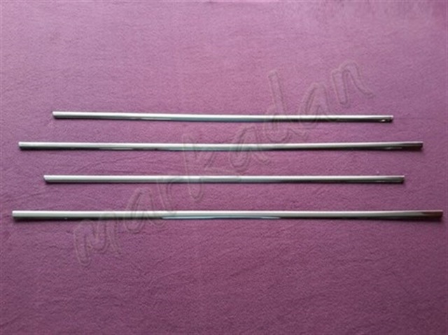 Woc Chrome Mercedes W201 Krom Cam Çıtası 1983-1993 4 Parça Paslan