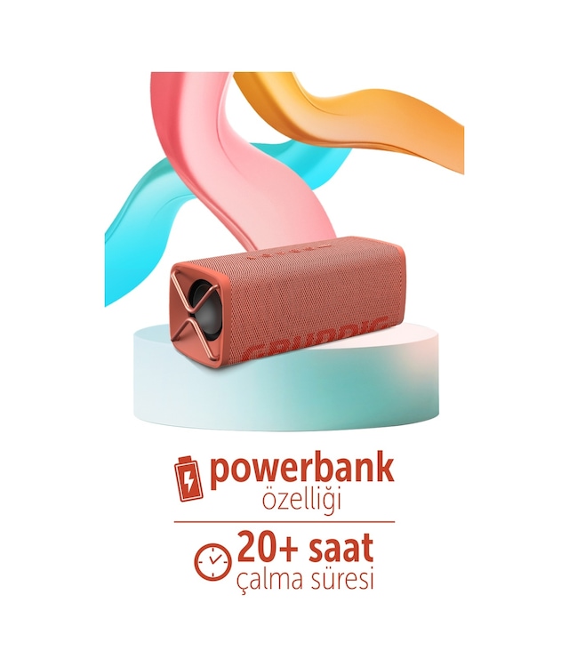 Grundig Uyumlu Club Bluetooth Hoparlör Mercan