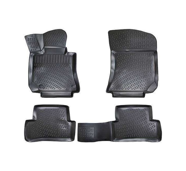 Mercedes E Serisi W212 2010-2015 Rizline 3D Havuzlu Paspas Siya