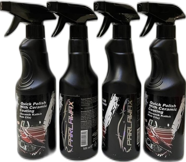 Parlawax Hızlı Cila Seramik Katkılı 500 Ml X 4 Adet
