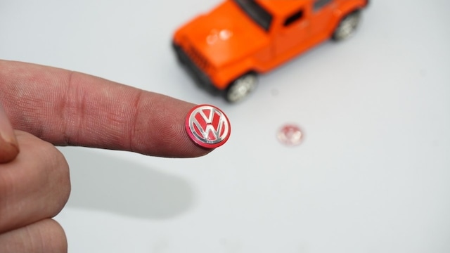 Volkswagen Oto Anahtar 3M Metal Alaşım Logo 2Li Set (309643322)