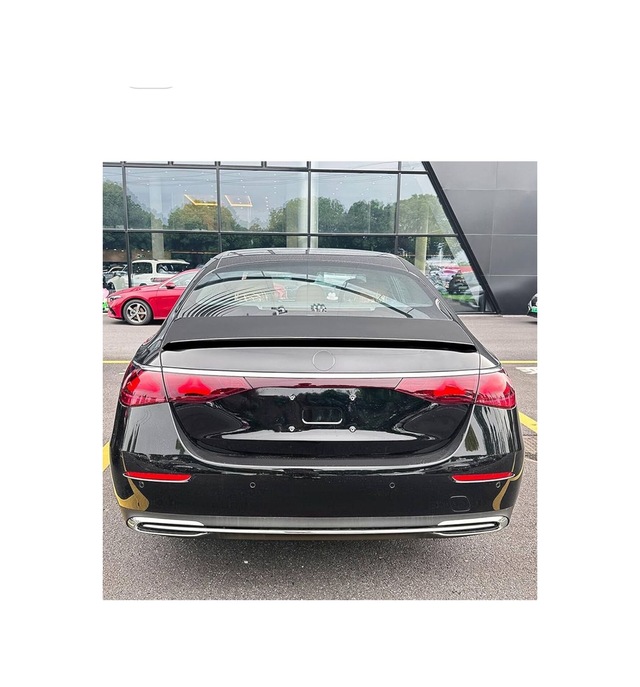 Mercedes Benz E Class W214 E63s Style Bagaj Üstü Spoiler Parlak Siyah İthal Abs Plastik 2024+