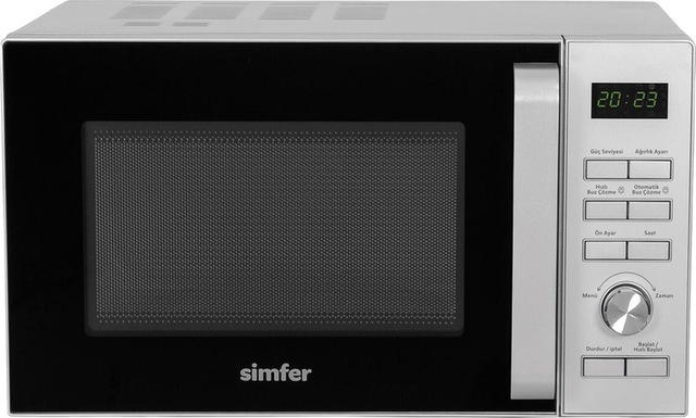 Simfer 4608 Gri Dijital Mikrodalga Fırın