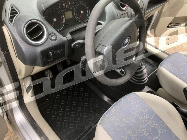 Ford Fıesta 2002-2008 Kasa Havuzlu Paspas 5D Kokusuz Kaucuk Siyah