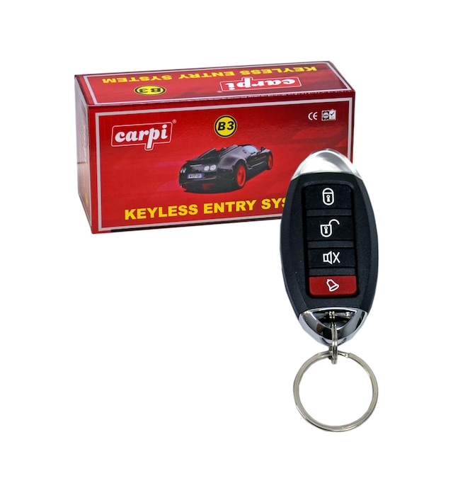 Carpi Açma Kapama 12v Kristal Siyah Kumandalı 4 Tuşlu Sinyal Çıkışlı Br4602613