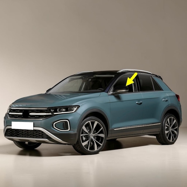 Vw T-roc 2022-2025 Makyajlı Sol Dış Dikiz Ayna Camı 2ga857521g