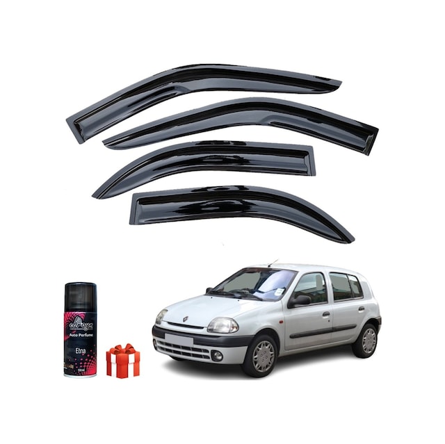 Clio 2 Hb Mügen Cam Rüzgarlığı 1998-2008 Arası 4 Lü Takım+koku