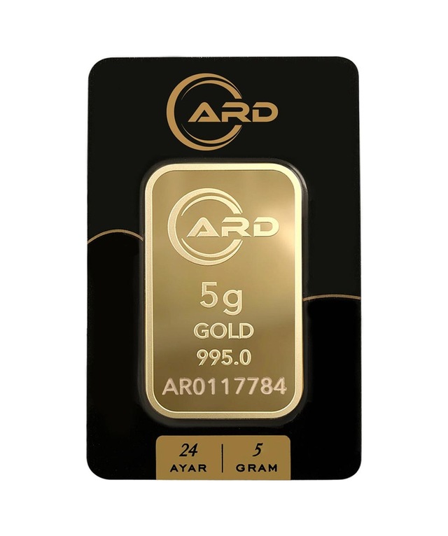 5 Gr 24 Ayar 995 Milyem Ard Gram Altın