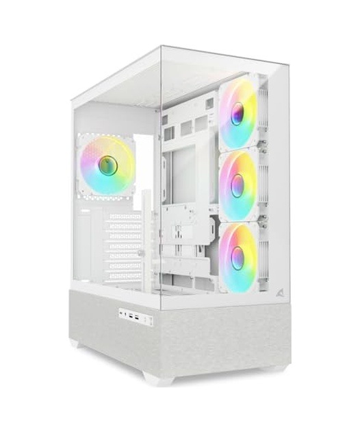 Endorfy SHARKOON PSUSUZ FAN AK7 Mid Tower 4x Fans ARGB White