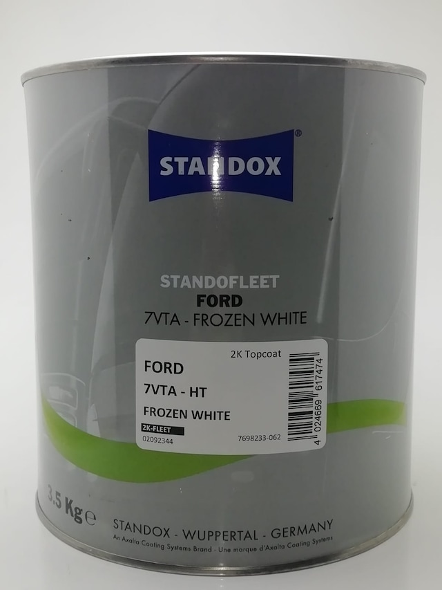 STANDOX 2K FORD 4017 7VTA FROZEN WHİTE (BUZ BEYAZI) 3.5 Kg