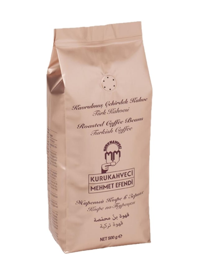 Mehmet Efendi Kavrulmuş Çekirdek Türk Kahve 500 Gr X 6 Adet Çekirdek Kahve