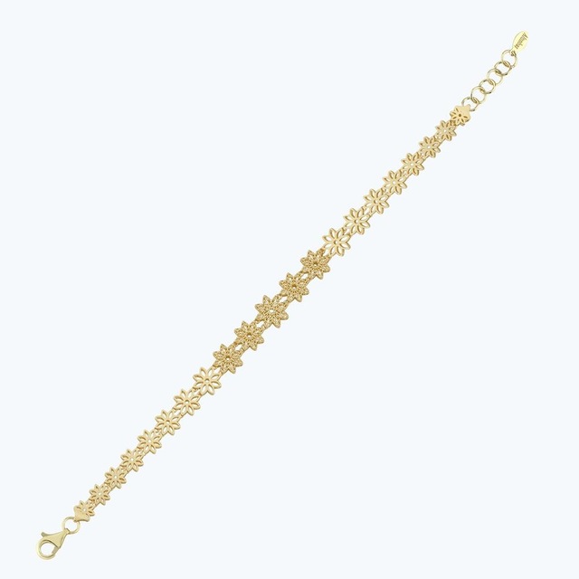 Altınbaş Altın Çiçek Bileklik Abl0084-y-24630 Çok Renkli