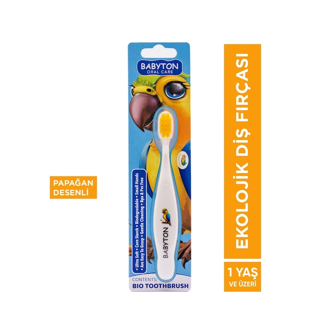 Babyton Bio Papağan Çocuk Diş Fırçası