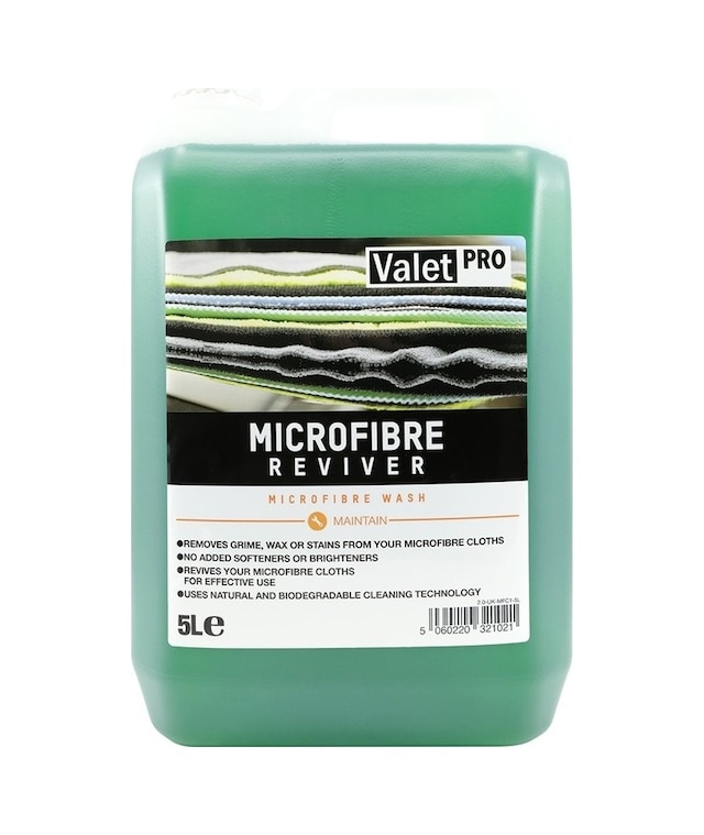 Valet Pro Microfibre Reviver Mikrofiber Bez Yıkama Şampuanı 5Lt.