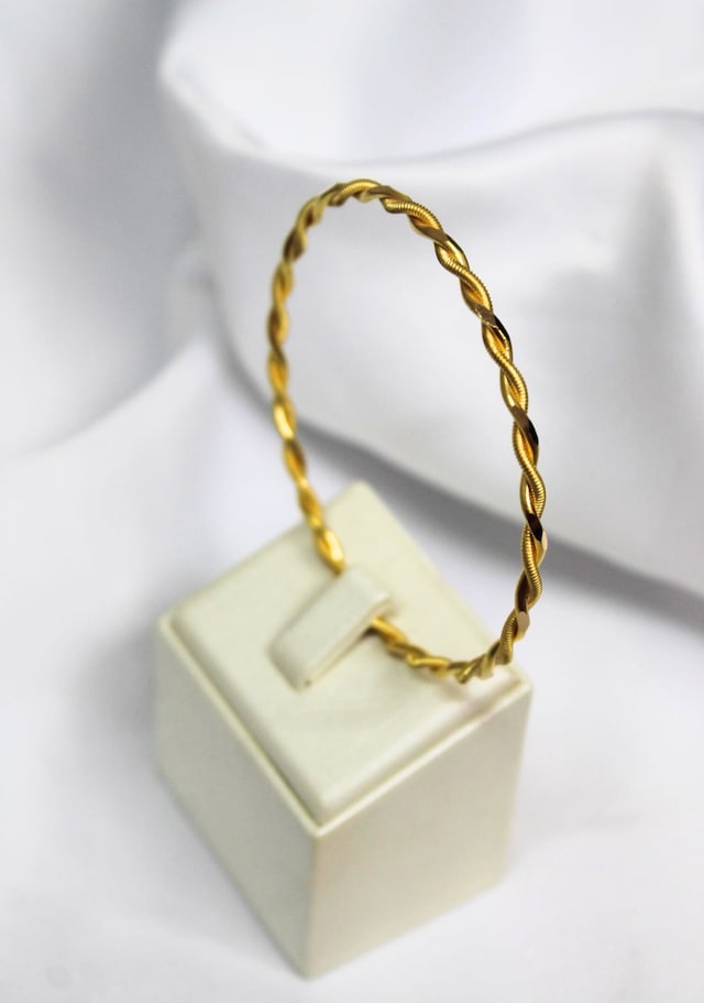 Risegold 10 Gram 22 Ayar Paftalı Bilezik İşçiliksiz