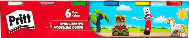 Pritt Oyun Hamuru 6x100 6 Renk
