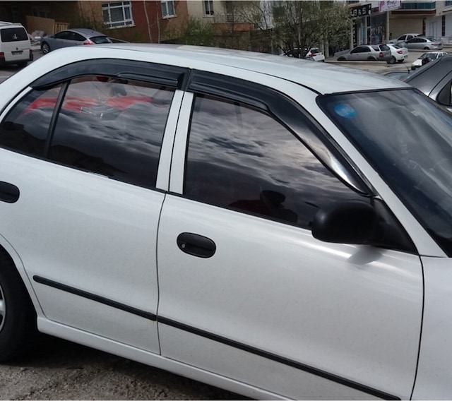 Hyundai Accent Mügen Cam Rüzgarlığı Yumurta Kasa 1995-2000 Arası 4 Lü Takım