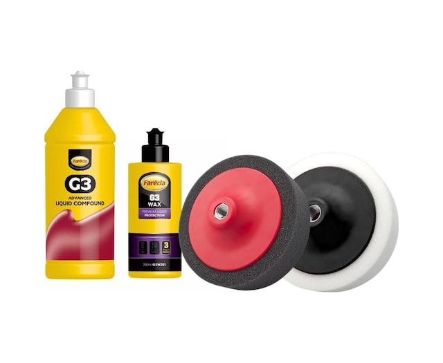 Farecla Hediyeli G3 Pasta 500ml + G3 Wax Cila 250ml + 1 Adet Sünger Hediye Açıklamaya Bknz.