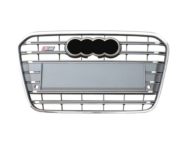 Audi A6 S6 Ön Panjur Izgara 2012 / 2014 Krom Gri