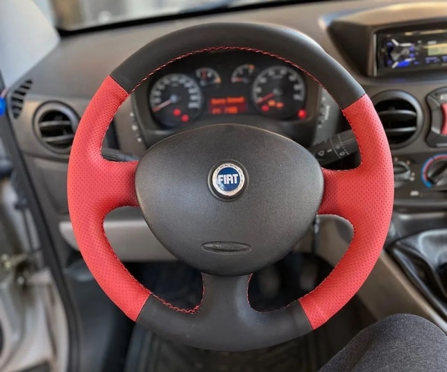 Fiat Doblo D1-d2 2002-12 Araca Özel Dikmeli Direksiyon Kılıfı