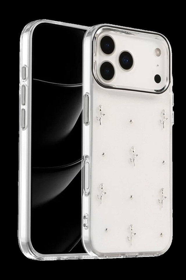 Apple İphone 17 Pro Fiyonk Desenli Kapak - Desen 4